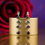 Load image into Gallery viewer, 925 Sterling Silver Gemstone Drop Earrings for Women | Gift