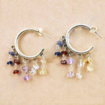 将图像加载到图库查看器中, 925 Silver Gemstone Dangle Earrings | For Women | Gift