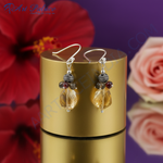 Load image into Gallery viewer, 925 Silver Citrine Gemstone Earrings for Women | Gift Jewelry