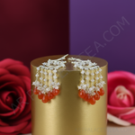 Load image into Gallery viewer, 925 Silver Chandelier Earrings with Carnelian Gemstones for Women