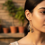 Load image into Gallery viewer, 925 Silver Gemstone Drop Earrings for Women | Daily Wear