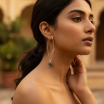 Load image into Gallery viewer, 925 Silver Teardrop Gemstone Earrings | Women's Jewelry Gift