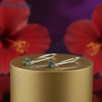 Load image into Gallery viewer, 925 Silver Teardrop Gemstone Earrings | Women's Jewelry Gift