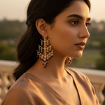 Load image into Gallery viewer, 925 Sterling Silver Garnet Dangle Earrings | Women's Gift