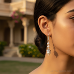 将图像加载到图库查看器中, 925 Silver Pearl Drop Earrings for Women | Dangle Earrings