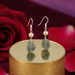 Load image into Gallery viewer, 925 Silver Labradorite Drop Earrings | Women's Jewelry Gift