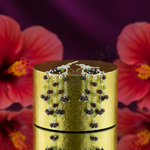 Load image into Gallery viewer, 925 Silver Garnet & Peridot Chandelier Earrings | Women's Jewelry