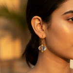 将图像加载到图库查看器中, gold plating Crystal Beaded Dangle Earrings | Women's Jewelry Gift