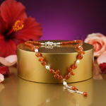 Load image into Gallery viewer, Carnelian Bead Necklace | Sterling Silver | Women's Jewelry Gift