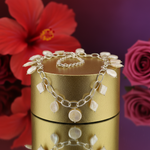 Load image into Gallery viewer, Silver Pearl Charm Necklace | Elegant Women's Jewelry Gift