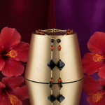 Load image into Gallery viewer, Black Onyx & Red Agate Lariat Necklace for Women | Statement Jewelry