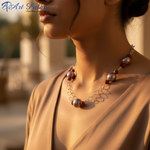 Load image into Gallery viewer, Pearl Chain Necklace | Fashion Jewelry Gift for Women