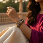 Load image into Gallery viewer, gold plating Diamond Bangle Bracelet for Women | Luxury Jewelry