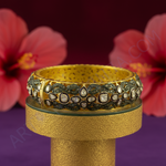Load image into Gallery viewer, Gold Filigree Diamond Bangle Bracelet | Luxury Jewelry