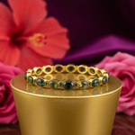 Load image into Gallery viewer, Gold Green Tourmaline Bracelet | Women's Gemstone Jewelry