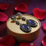 Load image into Gallery viewer, Sapphire Drop Earrings for Women | Gemstone Jewelry