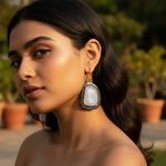 Load image into Gallery viewer, Moonstone Drop Earrings for Women | Dangle Earrings | Gift