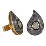 Load image into Gallery viewer, gold plating Ring with Diamond Teardrop for Women | Gift Jewelry