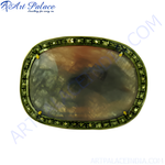 Load image into Gallery viewer, Oval sapphire and diamond ring with a halo setting on a white background, women's fashion jewelry.