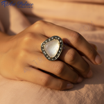 Load image into Gallery viewer, gold plating Ring with Diamond & Gemstone Accents | Women's Jewelry