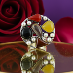 Load image into Gallery viewer, 925 Silver Gemstone Ring for Women | Statement Jewelry