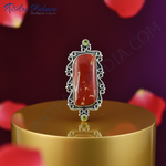 Load image into Gallery viewer, 925 Silver Red Jasper Pendant with Peridot | Women's Jewelry Gift