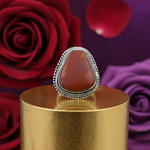 Load image into Gallery viewer, Silver Red Jasper Ring for Women | Statement Gemstone Jewelry