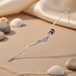 Load image into Gallery viewer, Silver Spiral Pendant Necklace | Modern Design | Gift for Her