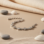 Load image into Gallery viewer, Silver Cubic Zirconia Bracelet | For Women | Fashion Jewelry