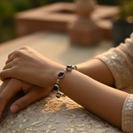 Load image into Gallery viewer, 925 Silver Onyx Bracelet for Women | Oval Stone Jewelry