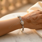Load image into Gallery viewer, Silver Bracelet with CZ Stones | Women's Jewelry | Daily Wear