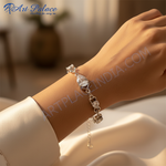 Load image into Gallery viewer, 925 Silver Cubic Zirconia Bracelet | Women's Jewelry Gift