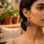 将图像加载到图库查看器中, 925 Silver Amethyst Earrings for Women | Gemstone Jewelry