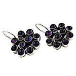 将图像加载到图库查看器中, 925 Silver Amethyst Earrings for Women | Gemstone Jewelry