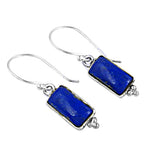 将图像加载到图库查看器中, 925 Silver Lapis Lazuli Earrings for Women | Gemstone Jewelry