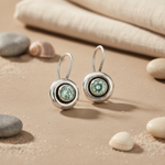 将图像加载到图库查看器中, 925 Silver Blue Topaz Earrings for Women | Dangle Jewelry