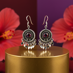 Load image into Gallery viewer, 925 Silver Amethyst Earrings for Women | Dangle Jewelry