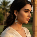 Load image into Gallery viewer, 925 Silver Smoky Quartz Earrings for Women | Dangle Earrings