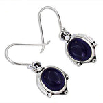 将图像加载到图库查看器中, 925 Silver Oval Stone Drop Earrings for Women | Gift Jewelry