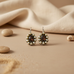 将图像加载到图库查看器中, Silver Pearl & Gemstone Earrings for Women | Daily Wear