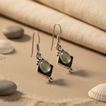 Load image into Gallery viewer, 925 Silver Chalcedony Drop Earrings for Women | Daily Wear Gift