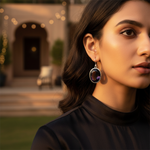 Load image into Gallery viewer, 925 Silver Smoky Quartz Earrings for Women | Gemstone Jewelry