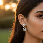将图像加载到图库查看器中, 925 Silver Cubic Zirconia Stud Earrings for Women | Gift Jewelry