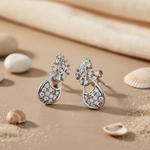 将图像加载到图库查看器中, 925 Silver Cubic Zirconia Stud Earrings for Women | Gift Jewelry