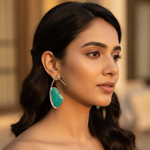 Load image into Gallery viewer, 925 Silver Turquoise Earrings for Women | Statement Jewelry