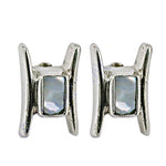 将图像加载到图库查看器中, 925 Silver Mother of Pearl Stud Earrings for Women | Gift