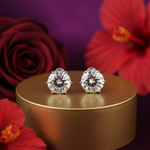 Load image into Gallery viewer, 925 Silver Cubic Zirconia Stud Earrings for Women | Gift