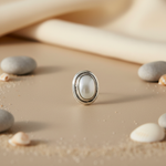 将图像加载到图库查看器中, 925 Silver Mother of Pearl Stud Earrings for Women | Gift