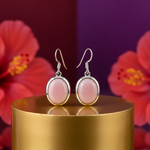 Load image into Gallery viewer, 925 Sterling Silver Pink Opal Drop Earrings for Women | Gift