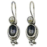 将图像加载到图库查看器中, 925 Sterling Silver Pearl & Gemstone Earrings for Women